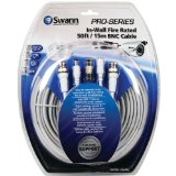 Swann Fire-Rated Bnc Extension Cable (50 Feet) SWPRO-15MFRC-GL