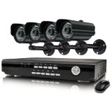 Swann Alpha D02C5 SWA43-D2C5 4 Channel H.264 DVR and 4 CCD Weather Resistant Cameras