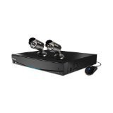 Swann SWDVK-414252-US Advanced Series D1 4-Channel DVR with 500GB HDD and 2 x 540TVL PRO-510 Cameras (Black)