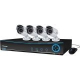 Swann SWDVK-942004-US 9 Channel 960H Digital Video Recorder and 4 x PRO-642 Cameras (Black/White)