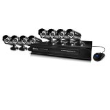 Swann SWDVK-8325N8-US DVR8-3250 8 Channel 960H Digital Video Recorder and 8 x PRO-615 Cameras (Black)