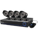 Swann SWDVK-832004S-US S 3200 8-Channel 960h DVR with 500GB HDD and 4-Cameras at 700 TVL (Black)