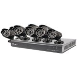 Swann SWDVK-164408A-US DVR16-4400 16 Channel 720p Digital Video Recorder and 8 x PRO-735 Cameras (Black)