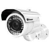 Swann SWPRO-980CAM-US Ultimate Optical Zoom Security Camera, Night Vision 131′ (White)