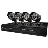 Swann Swdvk-832504-Us 8-Channel 960H Dvr With 4 Security Cameras At 650Tvl 3.74In. X 14.18In. X 10.82In.