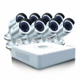 Swann SWDVK-16158W-US 16 Channel Compact D1 DVR and 8 x 650 TVL Camera (White)