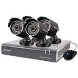 Swann SWDVK-844004A-US DVR8-4400 8 Channel 720p Digital Video Recorder & 4 x PRO-735 Cameras (Black)