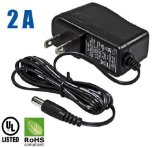 HDView® 12V DC 2A 2000mA Power Adapter Supply UL Listed Certified 2.1mm 5.5mm, CCTV *** Best Quality ***