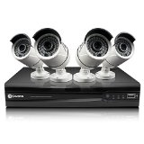 Swann SWNVK-873004 NVR8-7300 8 Channel Network Video Recorder & 4 x NHD-815 3MP Cameras (White)