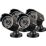 Swann SWPRO-535PK4-US PRO-535 Multi-Purpose Day/Night Security Camera (Black)